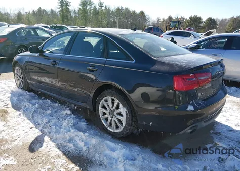 2015 Audi A6 3.0T Premium Plus from USA, damaged, VIN WAUHGAFCXFN009724